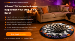 Shirem 3D Vortex Halloween Rug Reviews