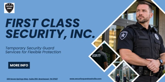 Temporary Security Guard Services for Flexible Protection