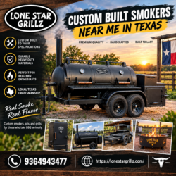Texas-Made Custom Smokers Designed Around Your BBQ Style