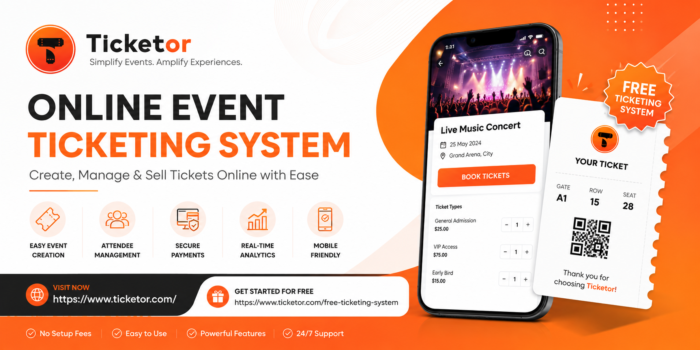 Ticketor: Your Complete Event Ticketing Solution