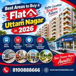 Best Areas to Buy a Flat in Uttam Nagar in 2026