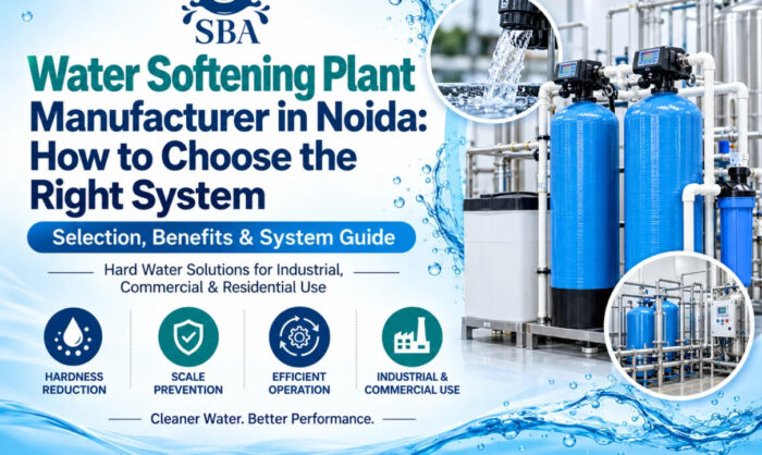 Water Softening Plant Manufacturer in Noida – Selection & Benefits Guide | Shri Balaji Aqua