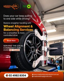 Wheel Alignment and Balancing Services – Medowie Tyre & Auto Centre