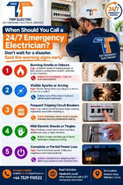 When Should You Call a 24/7 Emergency Electrician?