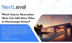 Which Interior Renovation Ideas Can Add More Value to Mississauga Homes?