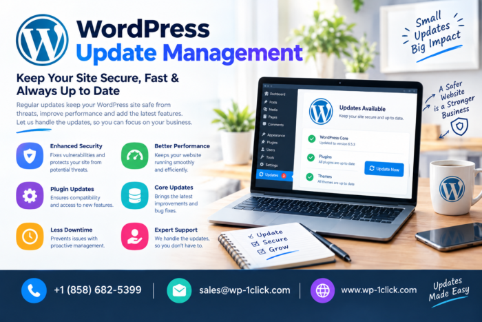 Reliable WordPress Updates & Website Security | Wp-1click